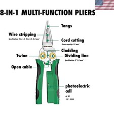 8-in-1 Wire Stripper for