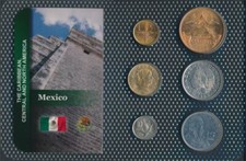 Monete Messico Brillant fior di conio Serie di monete Da 1950 1 Centavos bis1  (