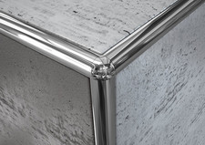 Capsula ALLUMINIO angolo tondo