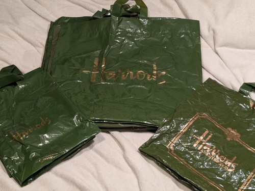 Harrods plastic carrier - x,