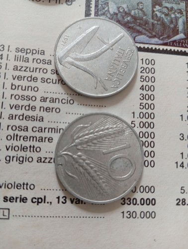Moneta lire vari - moneta, da