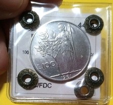 100 Lire Minerva1961 QFDC/FDC