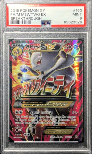 Psa mint mewtwo - psa, 160/162