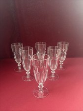 6 flûtes à Champagne cristal