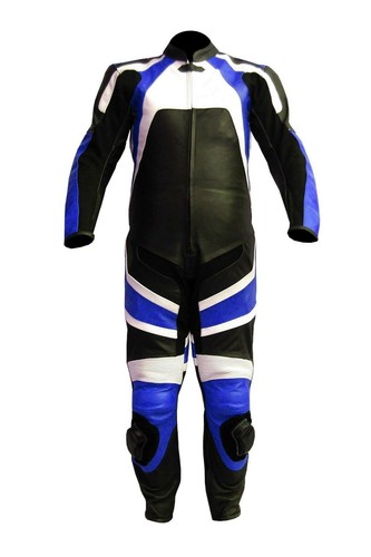 Tuta moto intera pelle - in,