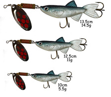 kit 3 pesci esche artificiali