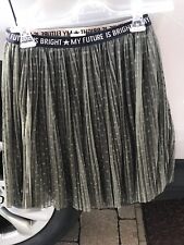 gonna tulle bambina ZARA Tg 13-14 Anni In Tulle Colore Verde Militare