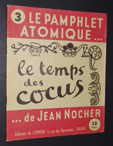 Rare pamphlet atomique - rare, le
