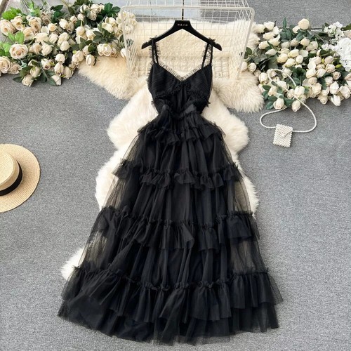 Vestito abito elegante lungo - abito,