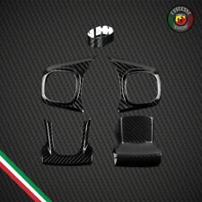 Kit Trasformazione Volante in Carbonio Vero per Fiat Abarth 595 695 Restyling