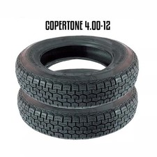 KIt 2 Gomme Pneumatico 4 00 12 Ruota APE TM 703 602 Posteriore D817