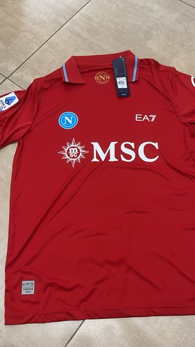 Ea7 ssc napoli maglia - maglia, away