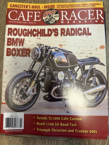 Cafe racer magazine - magazine, classic