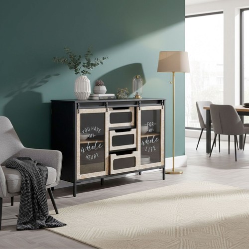 Credenza cucina bassa - bassa, vetrina