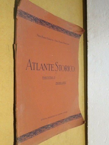 Atlante storico fascicolo - atlante,