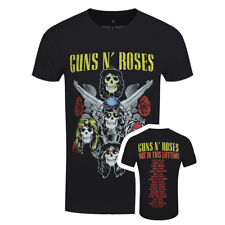 Maglietta Guns N Roses Non In Questa Vita Pistols GNR Rock Band Nera Ufficiale
