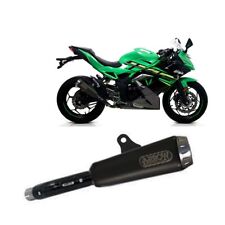 Scarico Completo Arrow Omo Nich Nero PRace F Acci Kawasaki Ninja 125 2019 > 2021