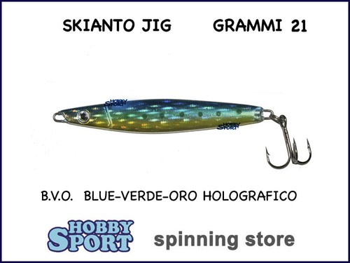 Skianto metal jig - casting, 21
