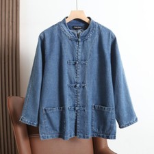 Cappotto uomo denim top giacca