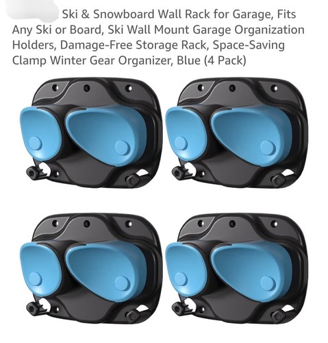 Portasci snowboard parete - portasci,