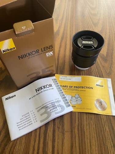 Nikon nikkor 35mm - dx,