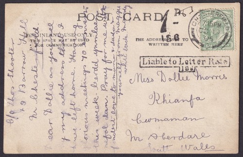 1905 kevii card - 1905,