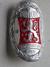 Targa testa sterzo stemma