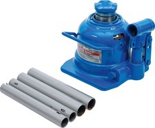 BGS Cric idraulico per bottiglie | extra piatto | 10 t