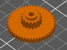 2x Ingranaggio Gelatiera Ariete Mod. Modello 670  - Elettrovago Mod. 530