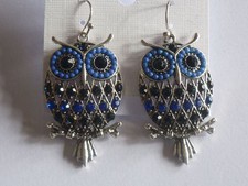 SET ORECCHINI GUFO moda etnica