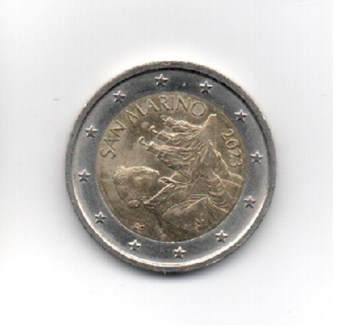Moneta san marino - -, €