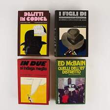 Lotto Omnibus gialli Mondadori - 4 voll. - Omnibus 1977 - 1988