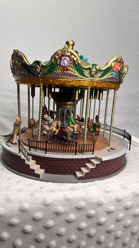 Lemax 2011 sunshine carousel - sunshine,