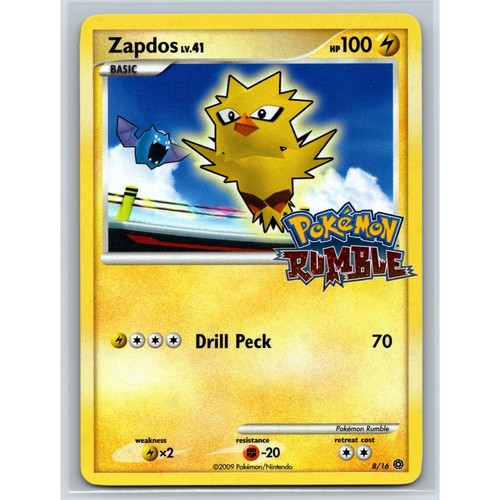 Zapdos rumble promo - zapdos,