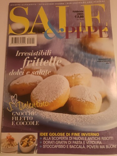 Rivista sale pepe ricette - sale,