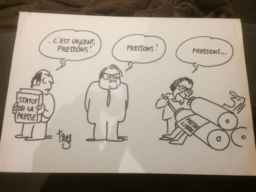 Dessin original humoristique - original,