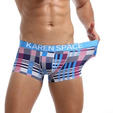 Boxer uomo intimo sexy seta