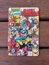Scheda telefonica Telekom Telefonkarte supereroi Marvel Comics, anno 1993