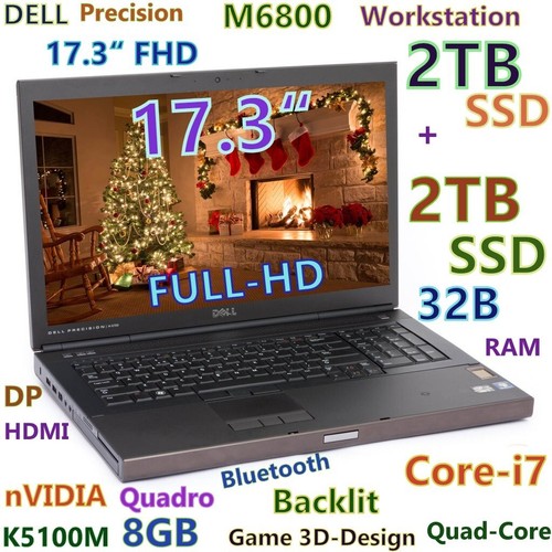 Workstation dell m6800 quad - workstation,