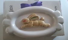 Thun Formella Vintage GRANDE Fuori Produzione CONIGLIO/LEPRE MULTICOLORE