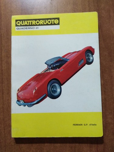 Quaderno quattroruote ferrari - quaderno,