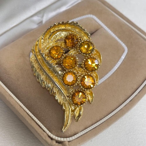 Spilla vintage tono oro