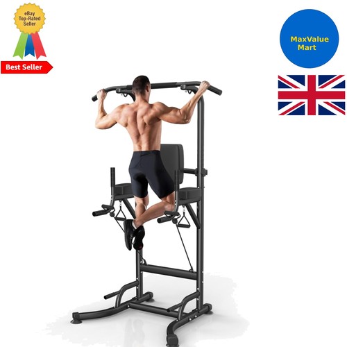 Power tower dip station pull - dip,