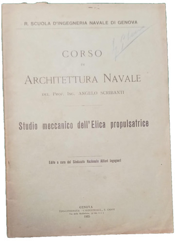 1925 scuola navale di - -,