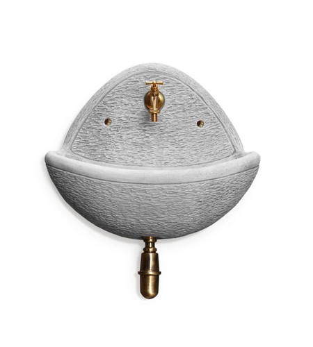 Fontana bacinella parete - da,