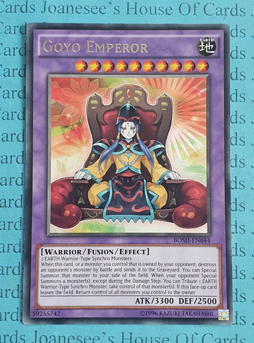 Goyo emperor bosh en044 - goyo,