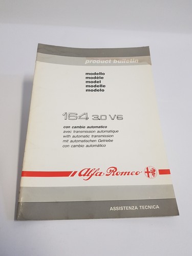 Manuale officina alfa - alfa, romeo