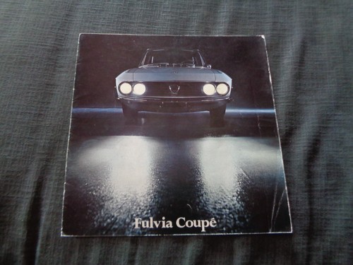 Lancia fulvia coupe - fulvia, depliant