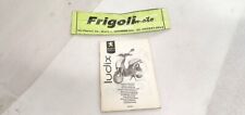 LUDIX 50 2T 2004 LIBRETTO USO MANUTENZIONE USER MANUAL PEUGEOT SCOOTER