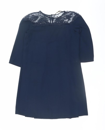 Abito donna zara blu pizzo - donna,